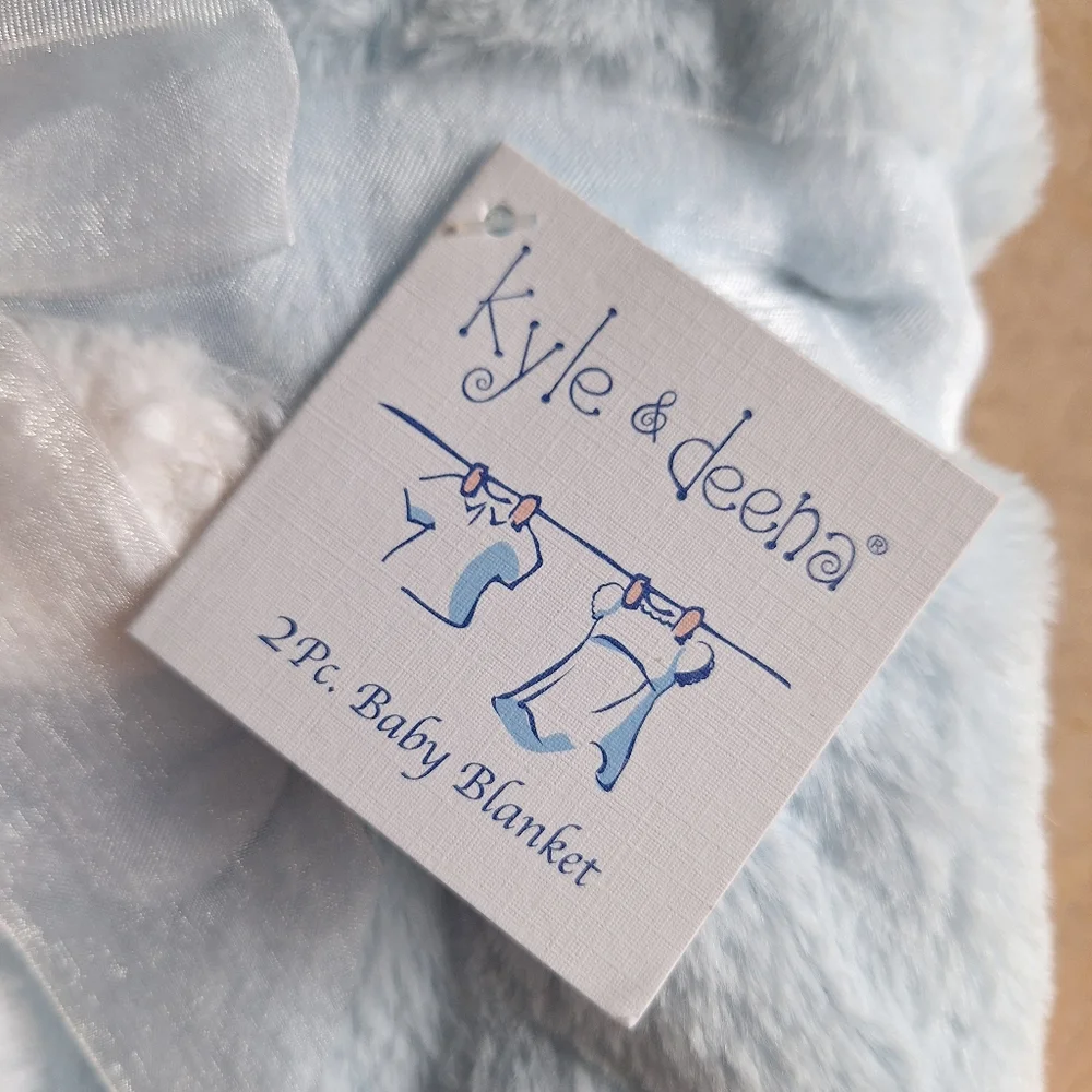 Kyle & Deena 2pc. Baby Blanket - Picture 3 of 4